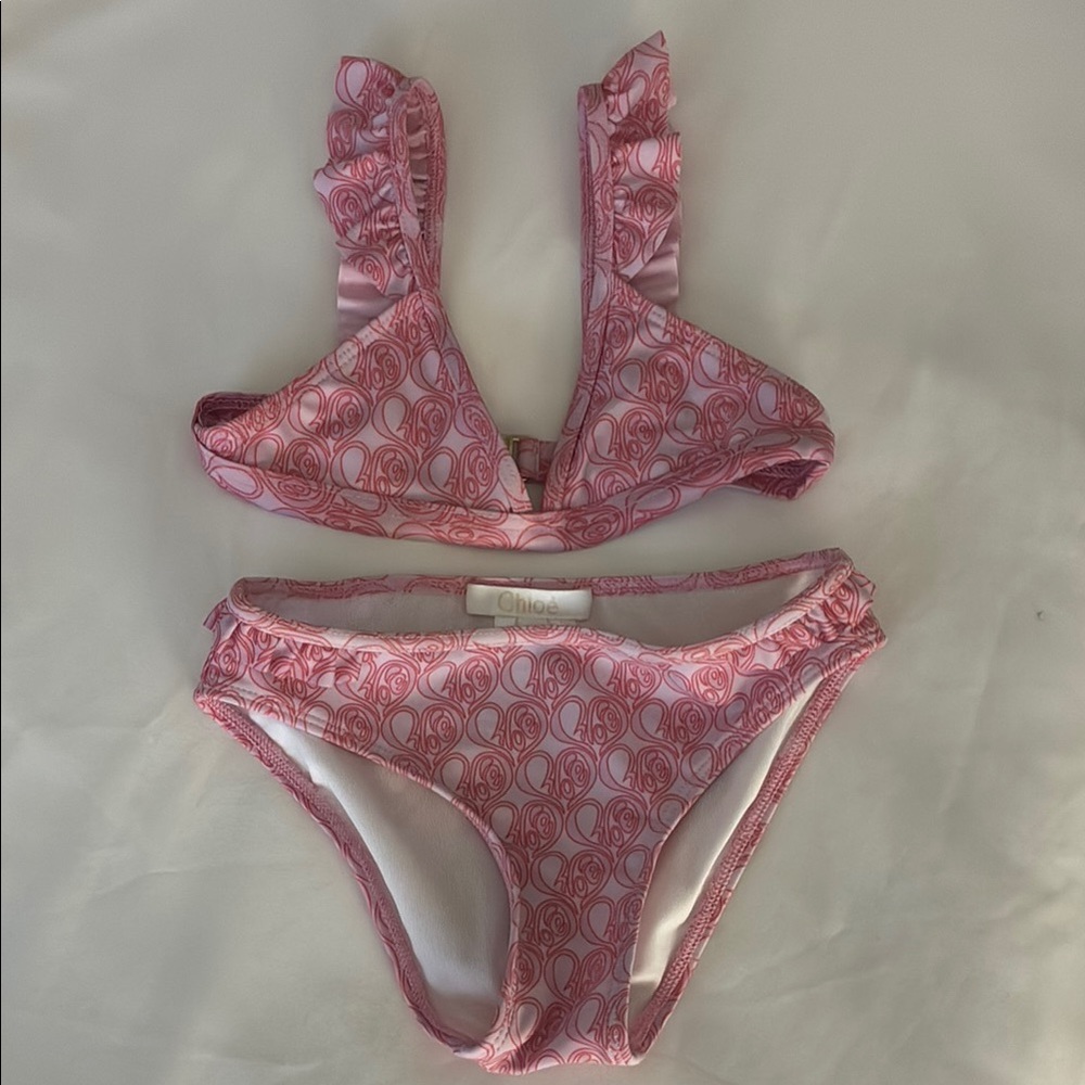 Chloe Kids Swim Bikini in Pink